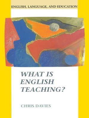 cover image of What is English Teaching?